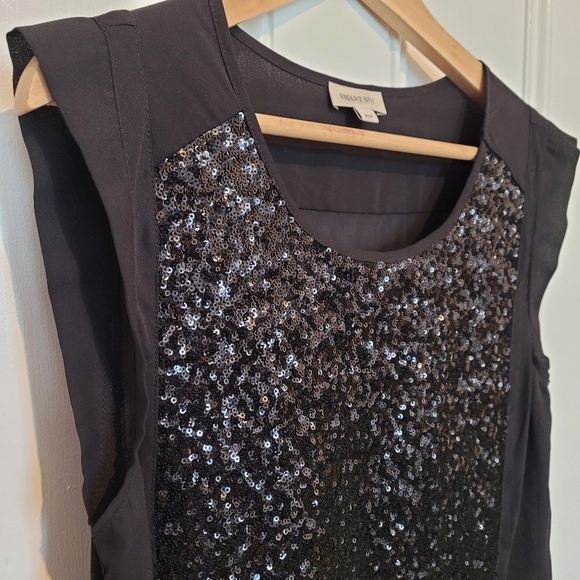 Smart Set Sequined Sleeveless Top - Picture 5 of 10
